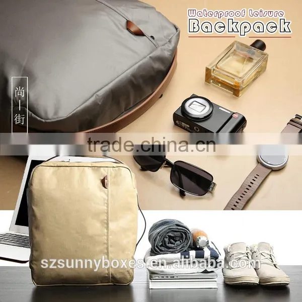 Wholesale Casual Canvas Fashion School Bags Backpack Softback Laptop Backpack photo-4