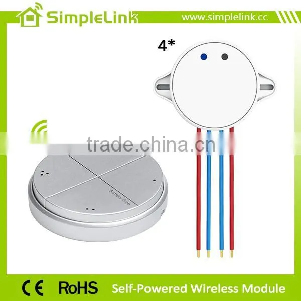Wireless and no Battery Home Automation Wireless Switch Quality Choice