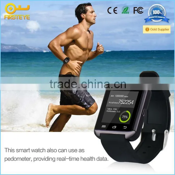 Fashional Design Mens Wristwatches Support Sync Phonebook, Calls and SMS Between Watch and Mobile Phone photo-2