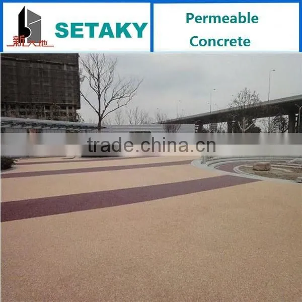 Seepy Material New Kind of Concrete Pervious Concrete