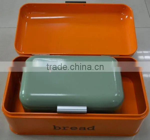 Colorful Metal Bread Box photo-2