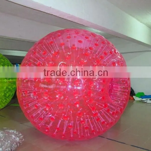 2016 Hot Funny Plastic Inflatable Zorb Ball