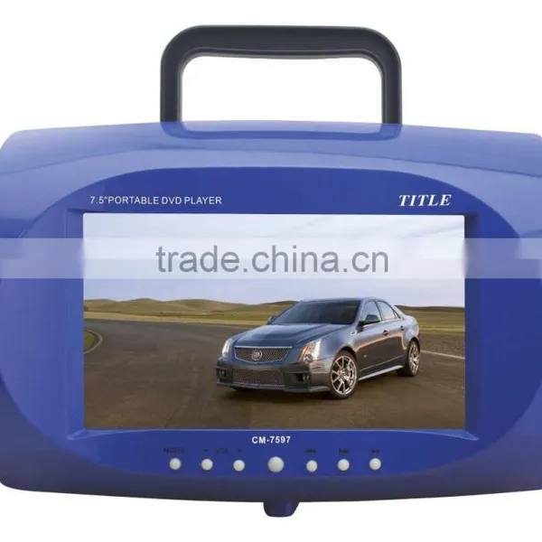7 Inch Portable Dvd Player Built-in Speakers for Sale photo-6