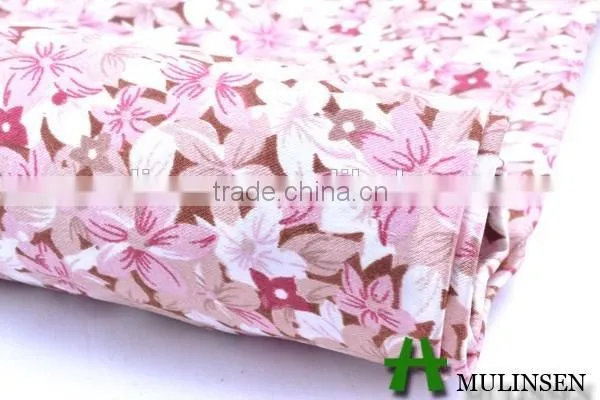 Shaoxing Mulinsen Textile Soft Handfeeling Polyester Stretch Twist Satin Fabric Flower photo-2