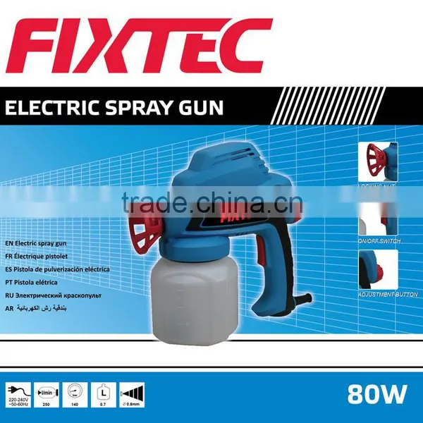 FIXTEC Air Spray Gun 80W Electrostatic Wall Paint Spray Gun photo-2