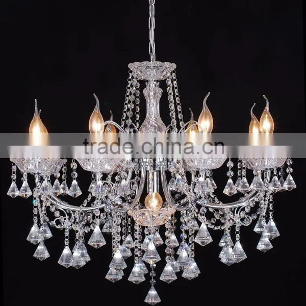 WD-1815-3/5/8 Hot Sale 2016 Classic Chrom Iron K9 Crystal Chandelier photo-3