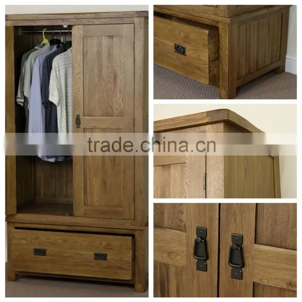 Hot Sale Design Wood Bedroom Wardrobe photo-3