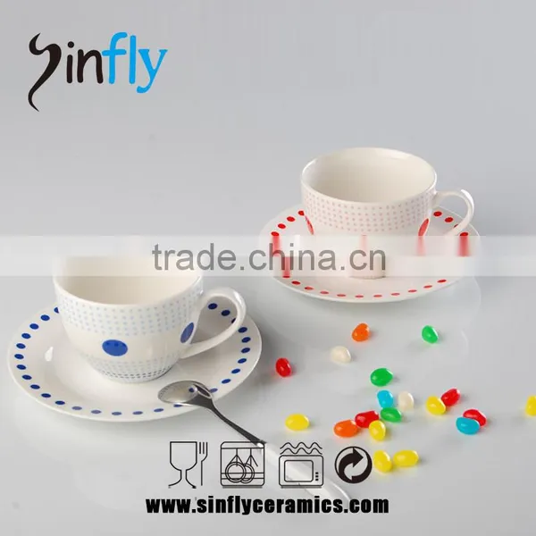 High Quality Ceramic Tea Coffee Cup and Saucer photo-4