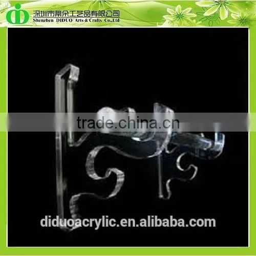DDL-H048 Trade Assurance Chinese Factory Wholesale Acrylic Curtain Rod Rack