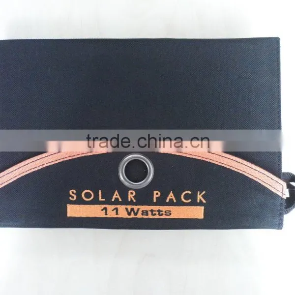 2016 New Arrival Outdoor 11W High Efficiency Solar Panel Solar Power Backpack for Cycling photo-5