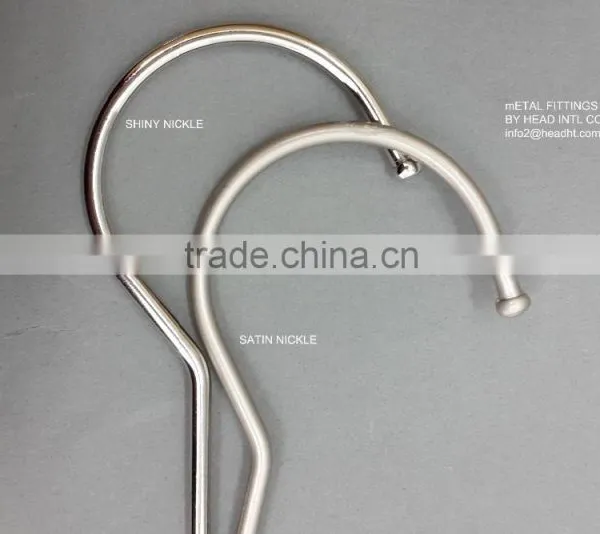 HH Metal Hanger Hooks Nail for Pants Hanger Wooden Hanger Hooks Antitheaft Hook Ring photo-4