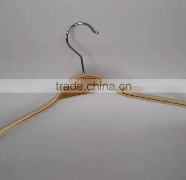 Wooden Hanger With Rubber Paint, Anti Slip Hanger,high Quality Hanger photo-3