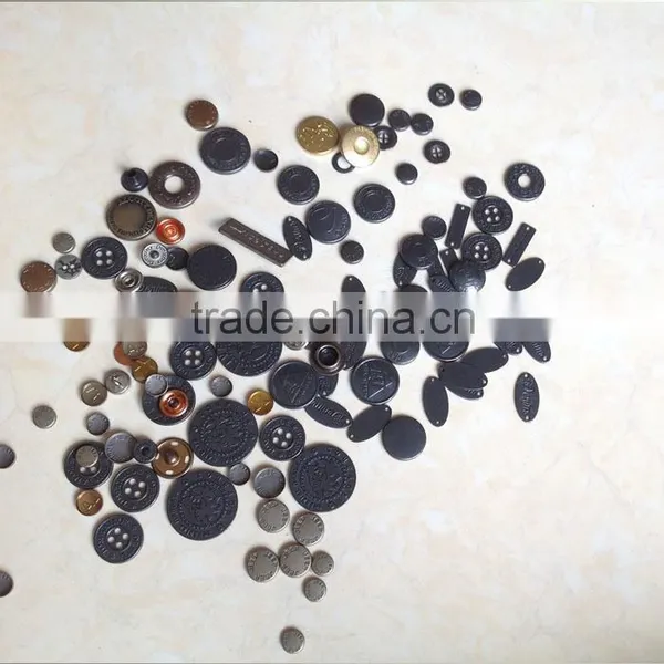 Buttoned Cufflinks Metal Buckle, Metal Plating Processing Surface Treatment