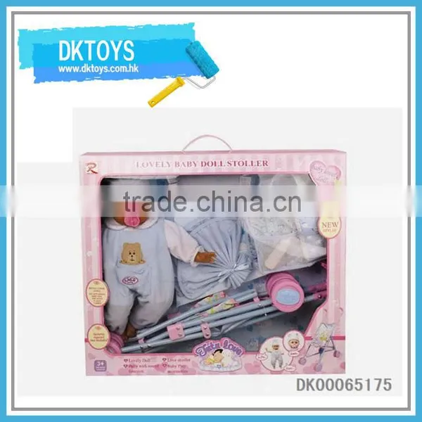 Lovely Doll Strller Toy for Kids With Doll