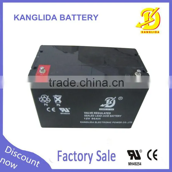 12v 80ah Kanglida Storage Battery, 12v 80ah Lead Acid Solar Battery
