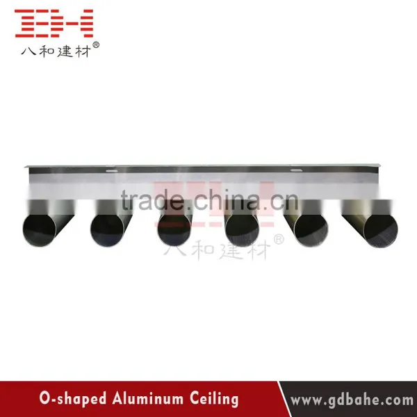 Aluminum Suspended Ceiling O Shape Aluminum Profile Ceiling photo-2