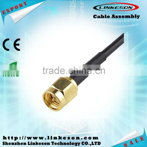 SMA Plug to IEC DVB-T TV PAL Male Right Angle RG174 Cable photo-3