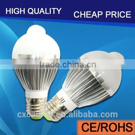 China Supplier Pir Sensor Bulb E27 B22 3w 5w 7w Sensor Led Lights photo-2