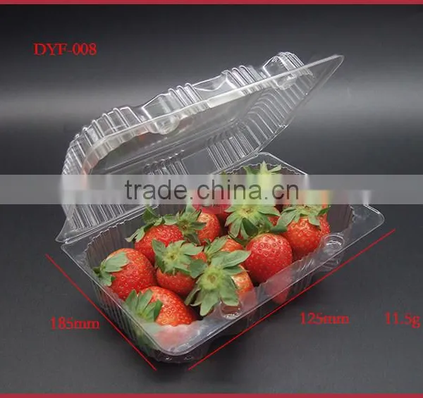 BOPS Eco-Friendly Disposable Plastic Food Packaging Box for Fresh Sushi Cake,etc. photo-2