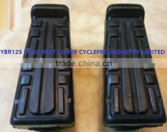 YBR125 Footrest Rubber Cover Motorcycle Front Foot Pedal Cover,High Quality photo-2