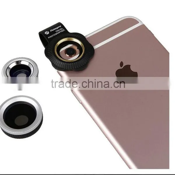 Fotopro Macro Lens Super Wide View Lens Plus Circle Polarizer (CPL Reflection-Reduction Lens) Lens Kits 3 in 1 and Universal Cli photo-3