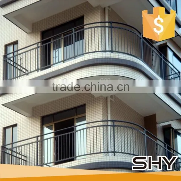 Balcony Decoration Wrought Iron Railings photo-3