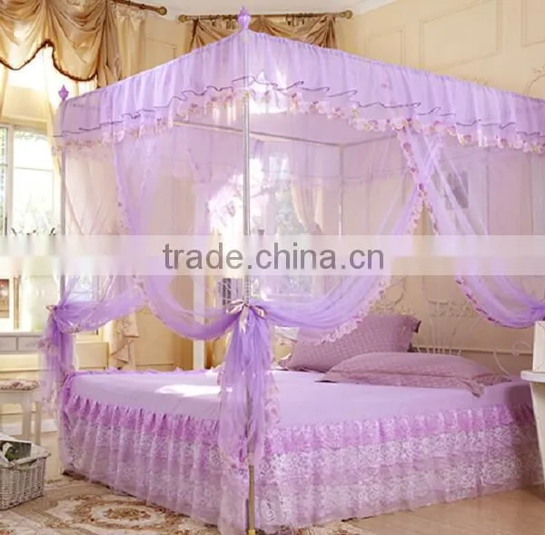 Full Size Leisure Mosquito Net Bed Tent 100% Polyester China Supplier