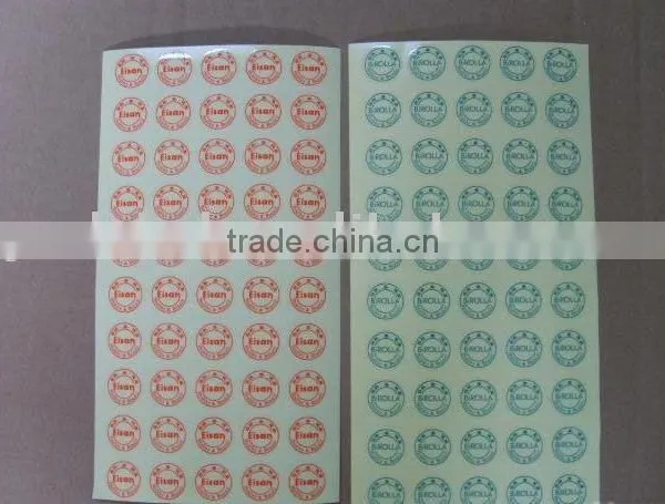 Fragile Paper Label