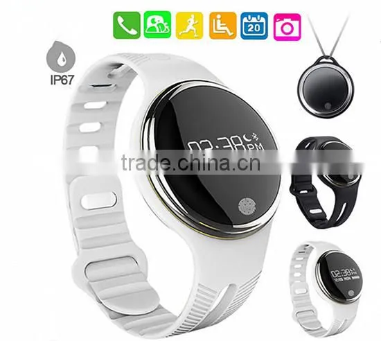 E07 Bluetooth 4.0 Sports Smart Bracelet Waterproof Pedometer Fitness Tracker Smartband Sync Message for Android IOS Phones