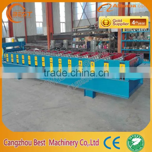 Tile Making Roll Forming Cutting Machine For Ecological photo-4