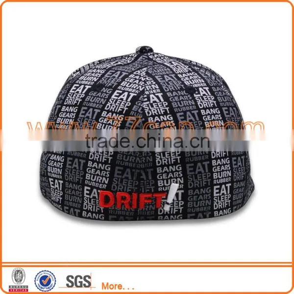 Famous Fitted Flat Bill Brand Cotton Running Cap photo-2