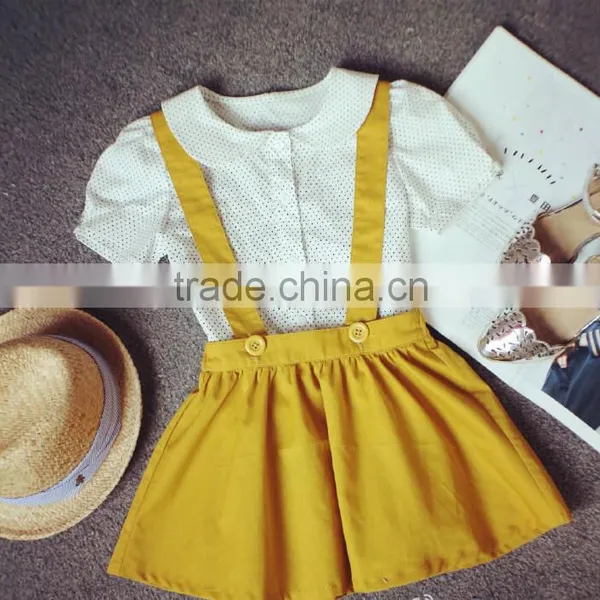 Condole Belt Girl Summer Dresses Puffy Baby Dress photo-4