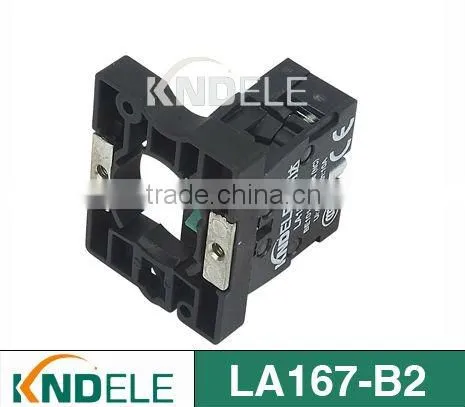 push button panel mount base holder terminal block b2 series