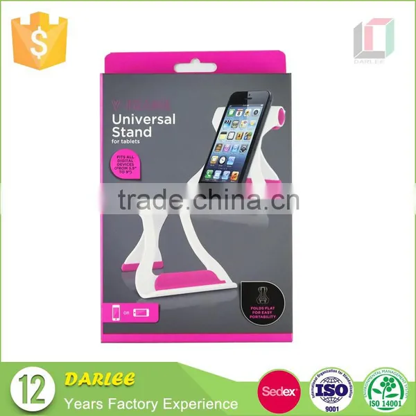 2016 Custom Spot uv Embossed Paper Iphone Bracket Packaging photo-2