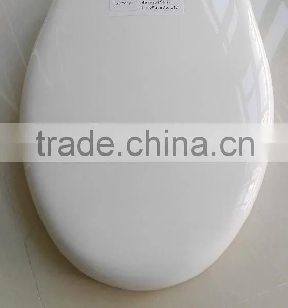 FG720PP PP Material Comfortable Toilet Seat, Plastic Elongated Toilet Seat, White photo-4