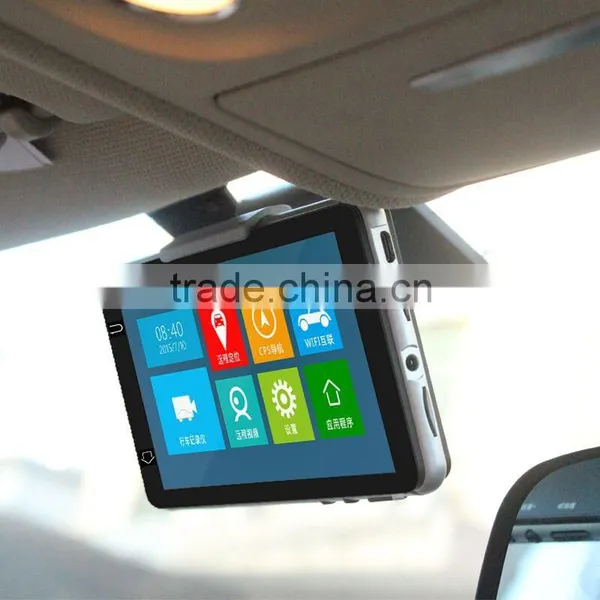 2016 FHD 1080p Dual Lens Wifi Intelligent Smart 5.0 Inch Touchable Screen Car DVR With GPS Navigation and GPS Tracker photo-4