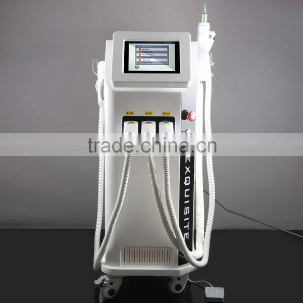 High Quality 3in1 Elight Ipl rf q Switch nd Yag Laser Hair Removal and Skin Rejuvenation Machine for Home Use Tattoo Removal photo-2