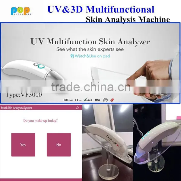 Skin and Hair Analyzer Machine VF5000 China Boxy Skin and Hair Analyzer photo-6