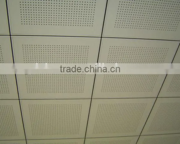 9mm Perforated Acoustic Gypsum Board in Ceiling Tiles photo-6