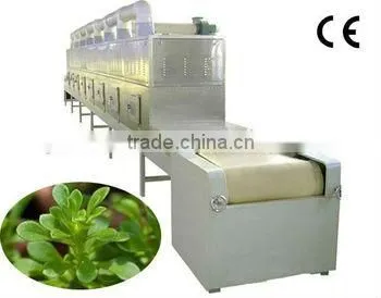 CE Certification Tunnel Type Leaf/ Herbs Leaves Microwave Oven---on Sale Promotion photo-2