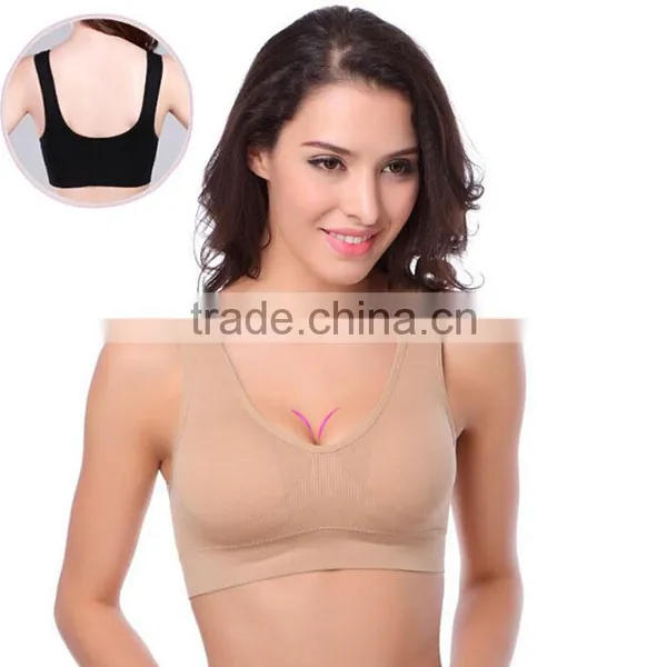 Factory Wholesale Seamless Lace Bra Hot Sexy Women Sports Bra photo-4