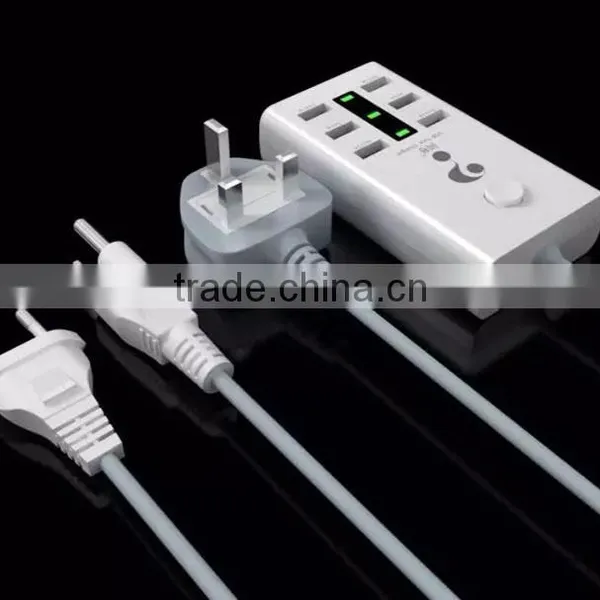 7.2A 6 Port Smart USB Desktop Charger Station photo-6