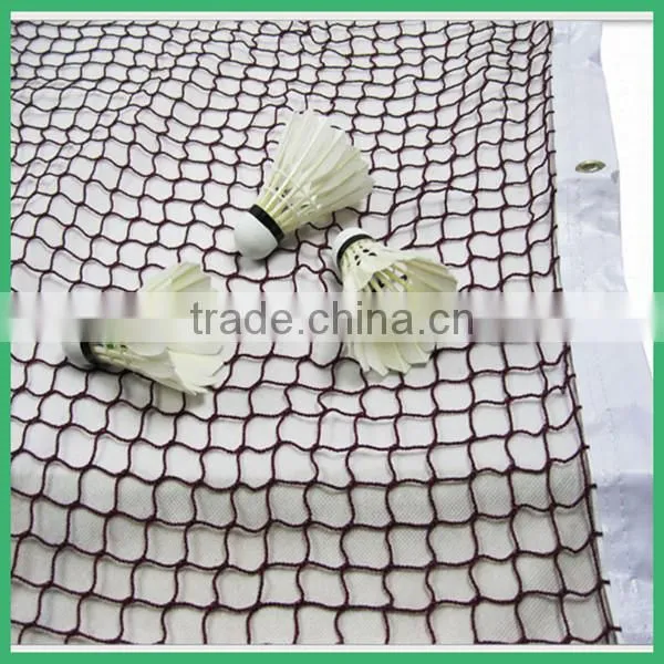PE Badminton Net/ PP Badminton Netting/professional Badminton Net