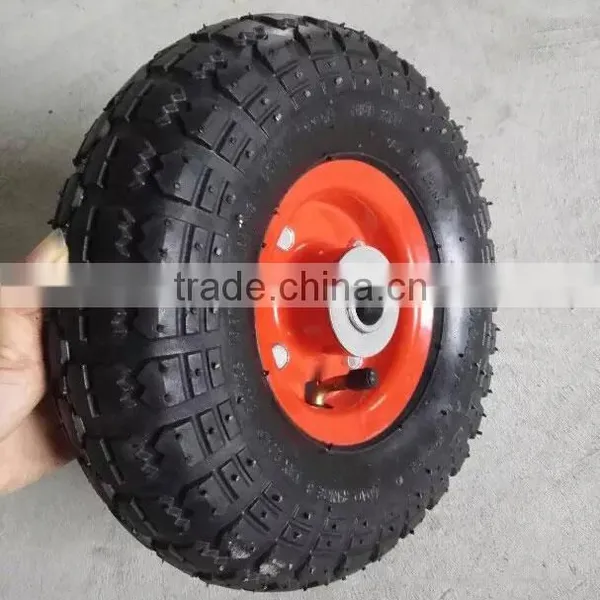10 Inch Pneumatic Rubber Wheel 3.50-8 photo-2