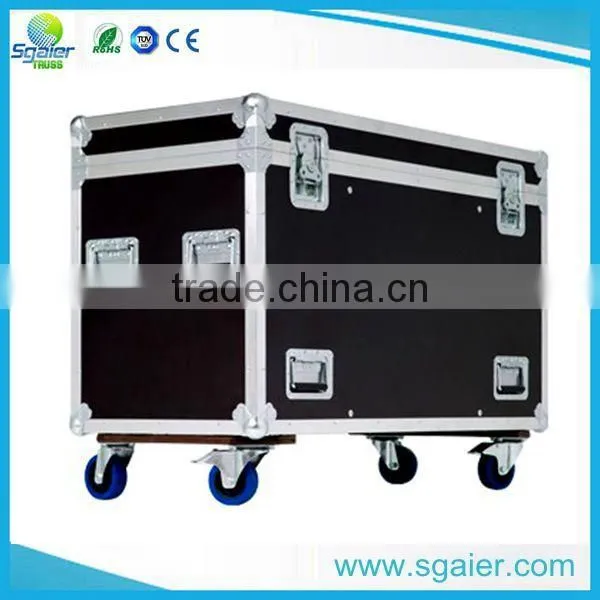 Double 15" Speaker Flight Case With Wheel for Audio System photo-5