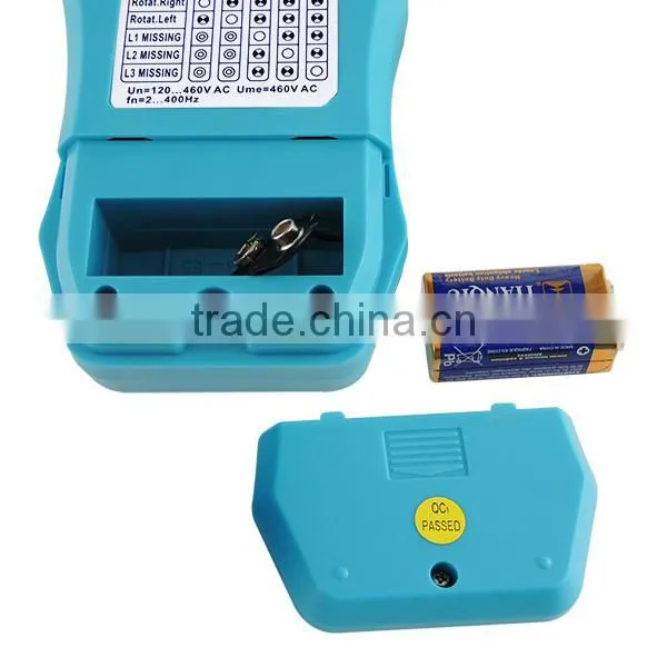 Motor 3 Phase Rotation Sequence Indicator Conveyors Pumps Rotary Portable Tester photo-6