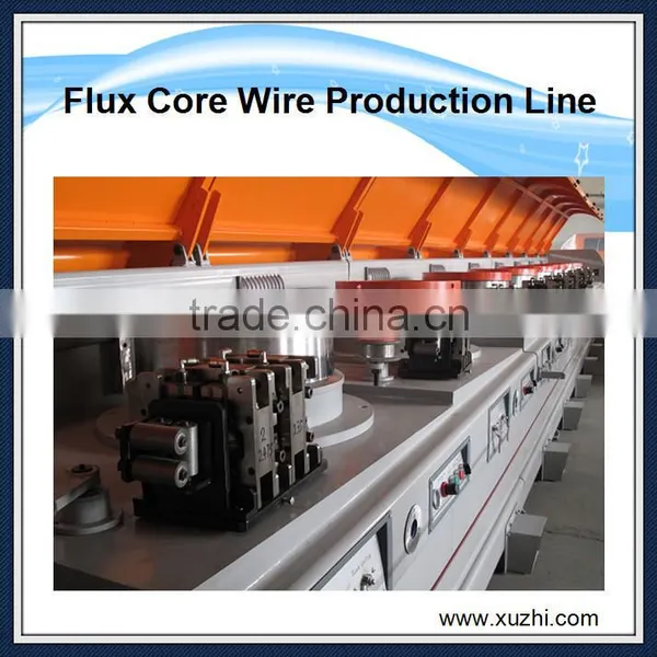 China Supplier Low Carbon Steel Wire Flux Cored Wire Making Machine Steel Wire Production Line