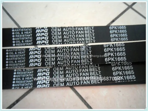 Hyundai Transmission Belt OEM 0K21A-18381 Korea Car Belt Original Quailty Poor Price pk Belt 4PK880 photo-4