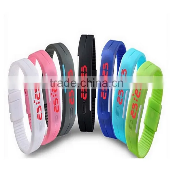 Silicone Watch Touch Screen LED Silicone Watches Digital Wrist Watch Men Rubber Band Silicone Watch Kids Silicone Watch photo-2
