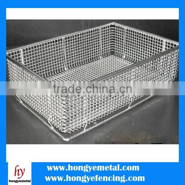 Stainless Steel Kitchen Cooking Wire Mesh Basket photo-5